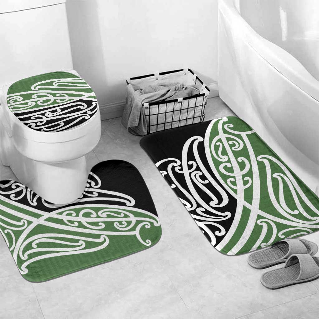 Green Fern New Zealand Kowhai Ngutukak Bathroom Set - Polynesian Pride