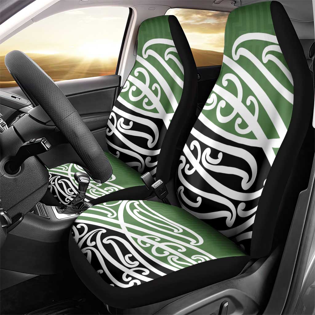 Green Fern New Zealand Kowhai Ngutukak Car Seat Cover - Polynesian Pride
