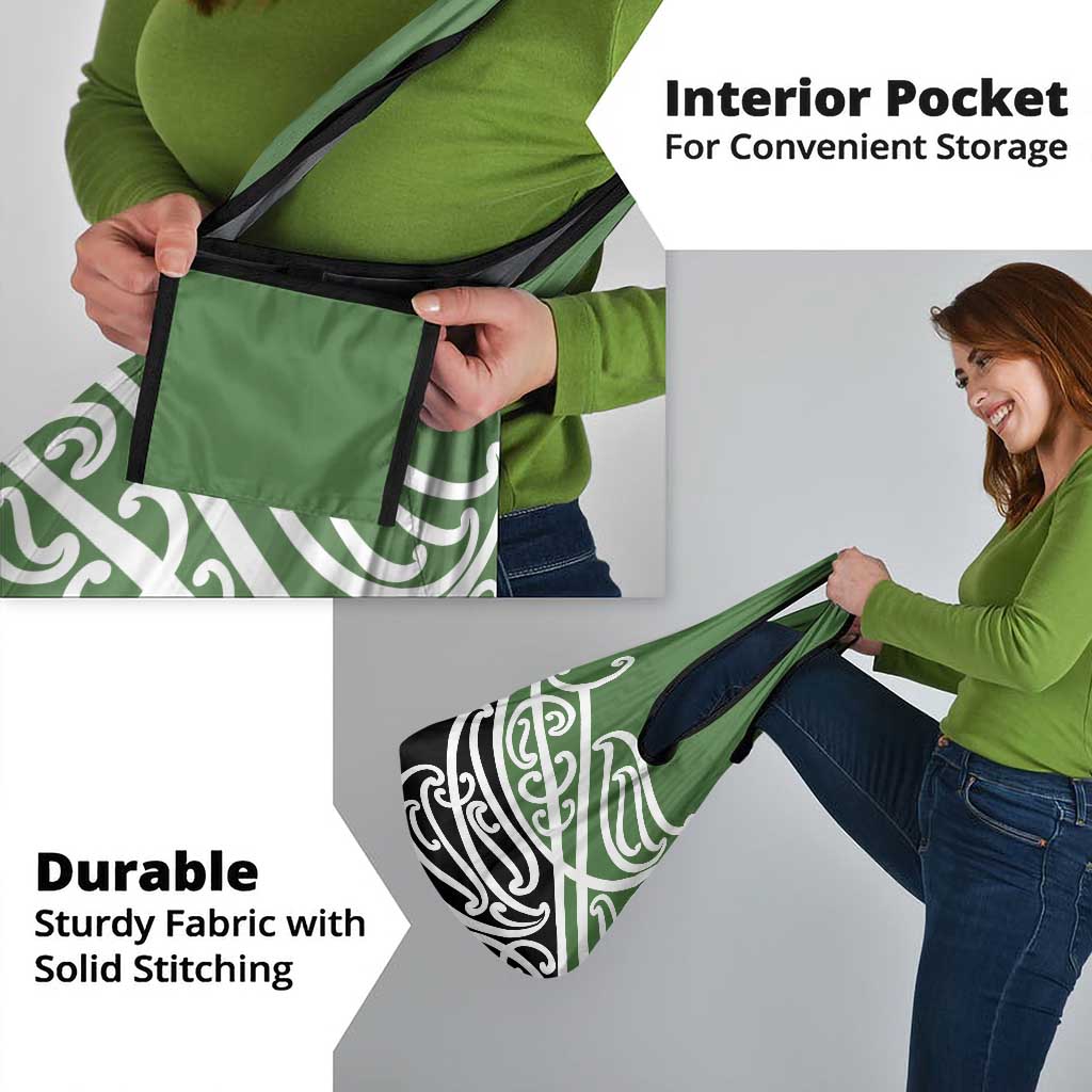 Green Fern New Zealand Kowhai Ngutukak Grocery Bag - Polynesian Pride