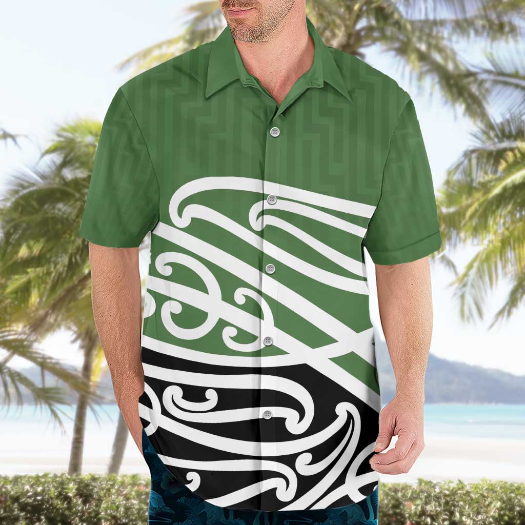 Green Fern New Zealand Kowhai Ngutukak Hawaiian Shirt - Polynesian Pride