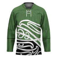 Green Fern New Zealand Kowhai Ngutukak Hockey Jersey - Polynesian Pride