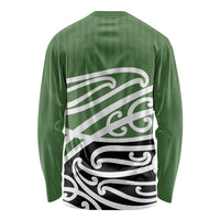 Green Fern New Zealand Kowhai Ngutukak Long Sleeve Shirt - Polynesian Pride