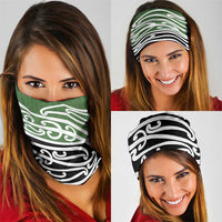 Green Fern New Zealand Kowhai Ngutukak Neck Gaiter - Polynesian Pride