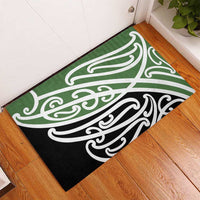 Green Fern New Zealand Kowhai Ngutukak Rubber Doormat - Polynesian Pride