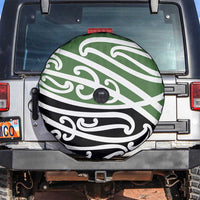 Green Fern New Zealand Kowhai Ngutukak Spare Tire Cover - Polynesian Pride