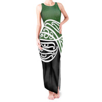 Green Fern New Zealand Kowhai Ngutukak Tank Maxi Dress - Polynesian Pride