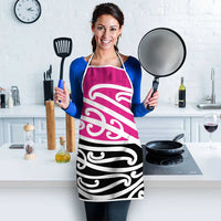 All Pink New Zealand Kowhai Ngutukak Apron - Polynesian Pride