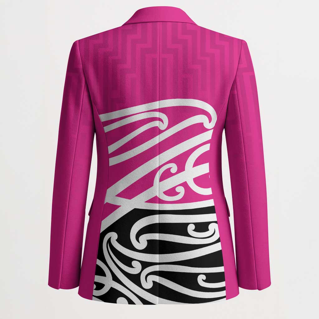 All Pink New Zealand Kowhai Ngutukak Blazer - Polynesian Pride