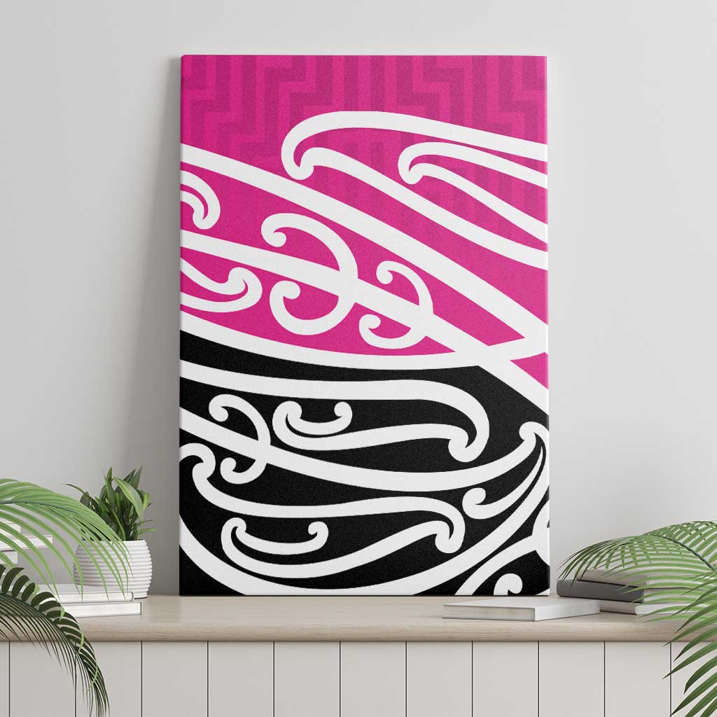 All Pink New Zealand Kowhai Ngutukak Canvas Wall Art - Polynesian Pride