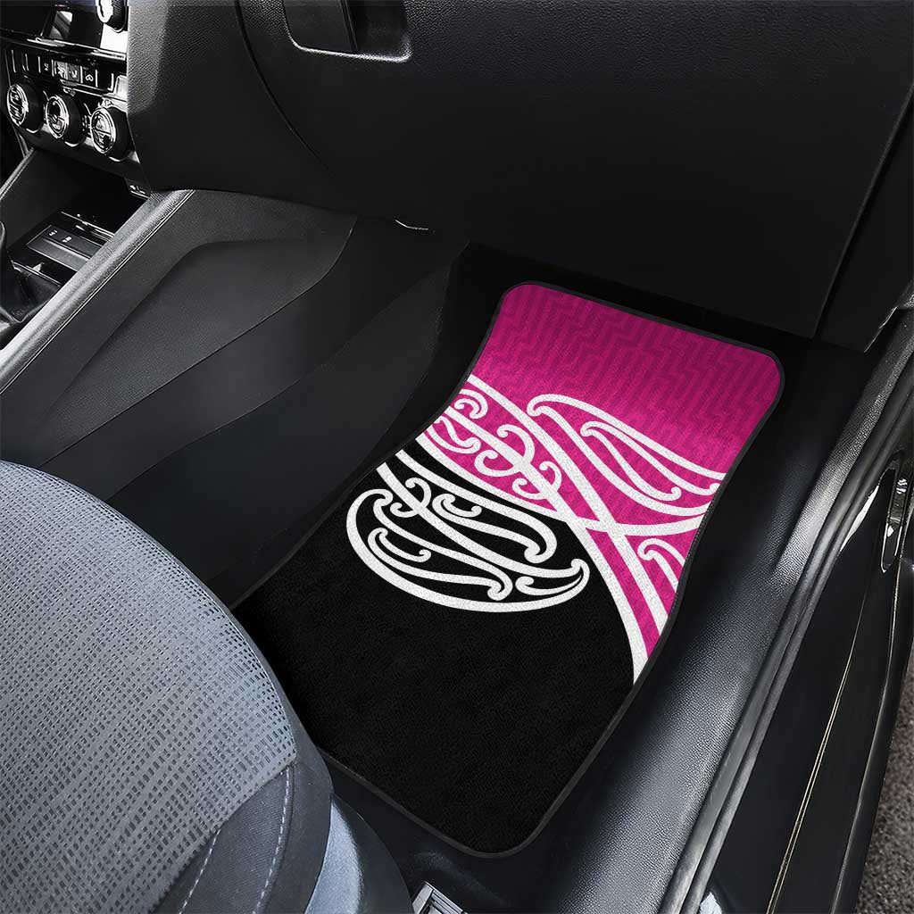 All Pink New Zealand Kowhai Ngutukak Car Mats - Polynesian Pride