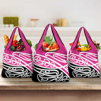 All Pink New Zealand Kowhai Ngutukak Grocery Bag - Polynesian Pride