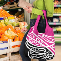 All Pink New Zealand Kowhai Ngutukak Grocery Bag - Polynesian Pride
