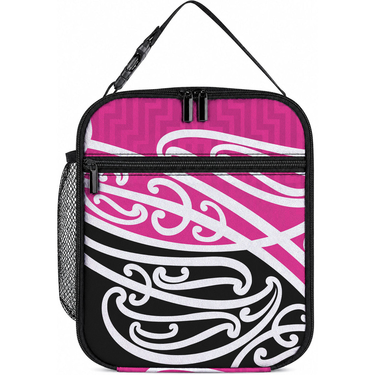 All Pink New Zealand Kowhai Ngutukaka Lunch Bag LT9 10.2 × 8.3 × 4.3 inch Pink - Polynesian Pride