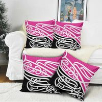 All Pink New Zealand Kowhai Ngutukak Pillow Cover - Polynesian Pride