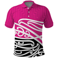 All Pink New Zealand Kowhai Ngutukak Polo Shirt - Polynesian Pride