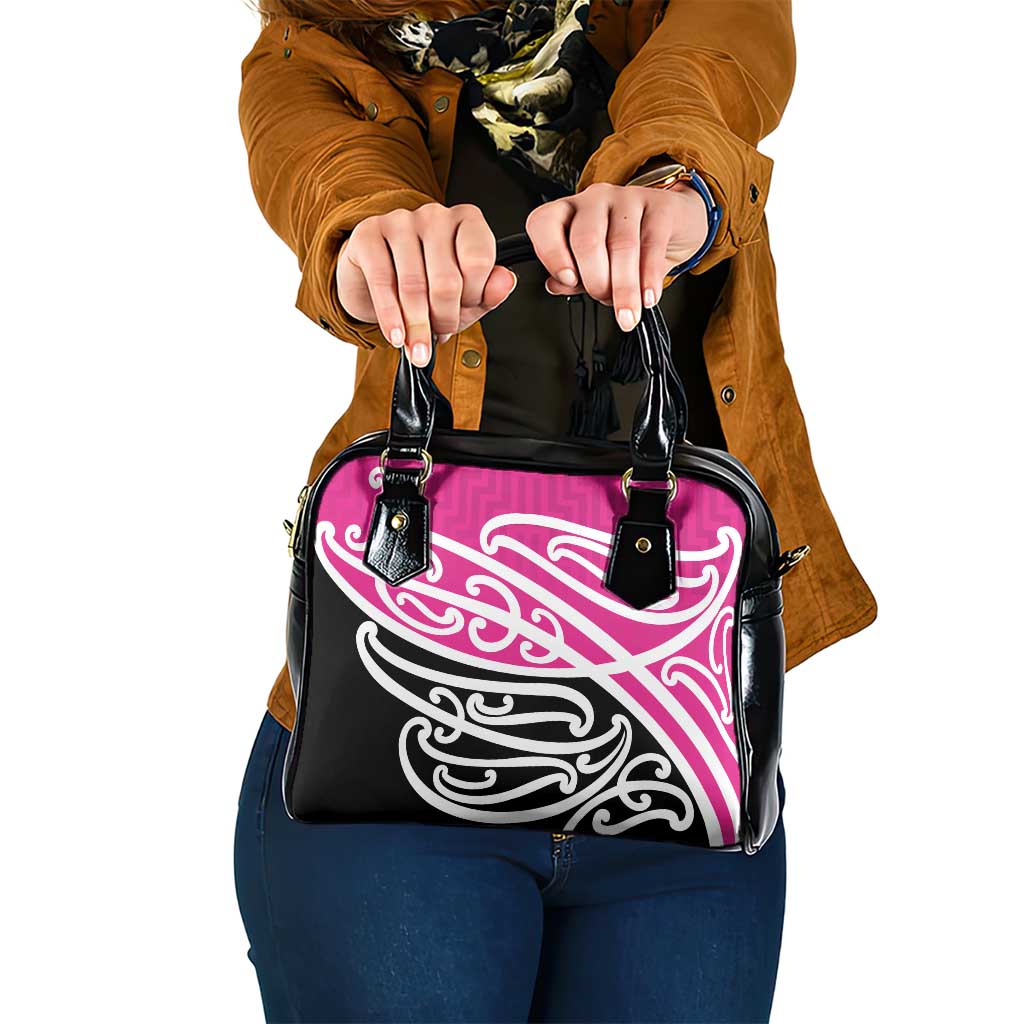 All Pink New Zealand Kowhai Ngutukak Shoulder Handbag - Polynesian Pride