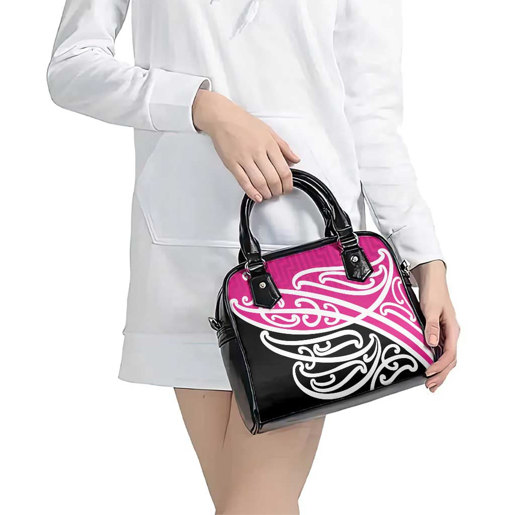 All Pink New Zealand Kowhai Ngutukak Shoulder Handbag - Polynesian Pride