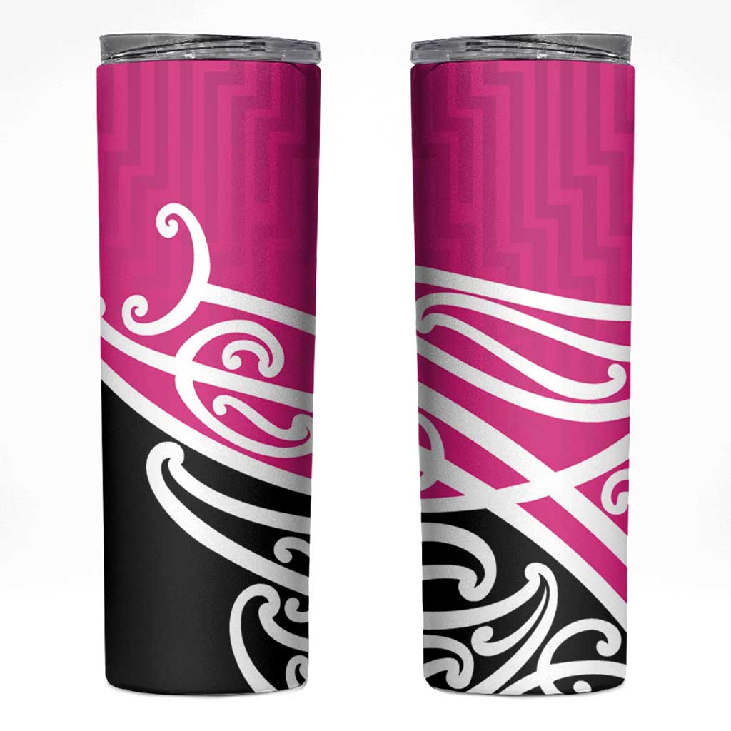 All Pink New Zealand Kowhai Ngutukak Skinny Tumbler - Polynesian Pride