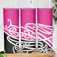 All Pink New Zealand Kowhai Ngutukak Skinny Tumbler - Polynesian Pride