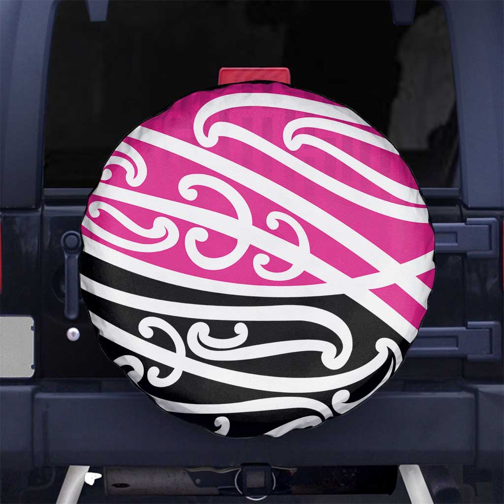 All Pink New Zealand Kowhai Ngutukak Spare Tire Cover - Polynesian Pride