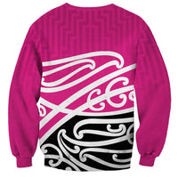 All Pink New Zealand Kowhai Ngutukak Sweatshirt - Polynesian Pride