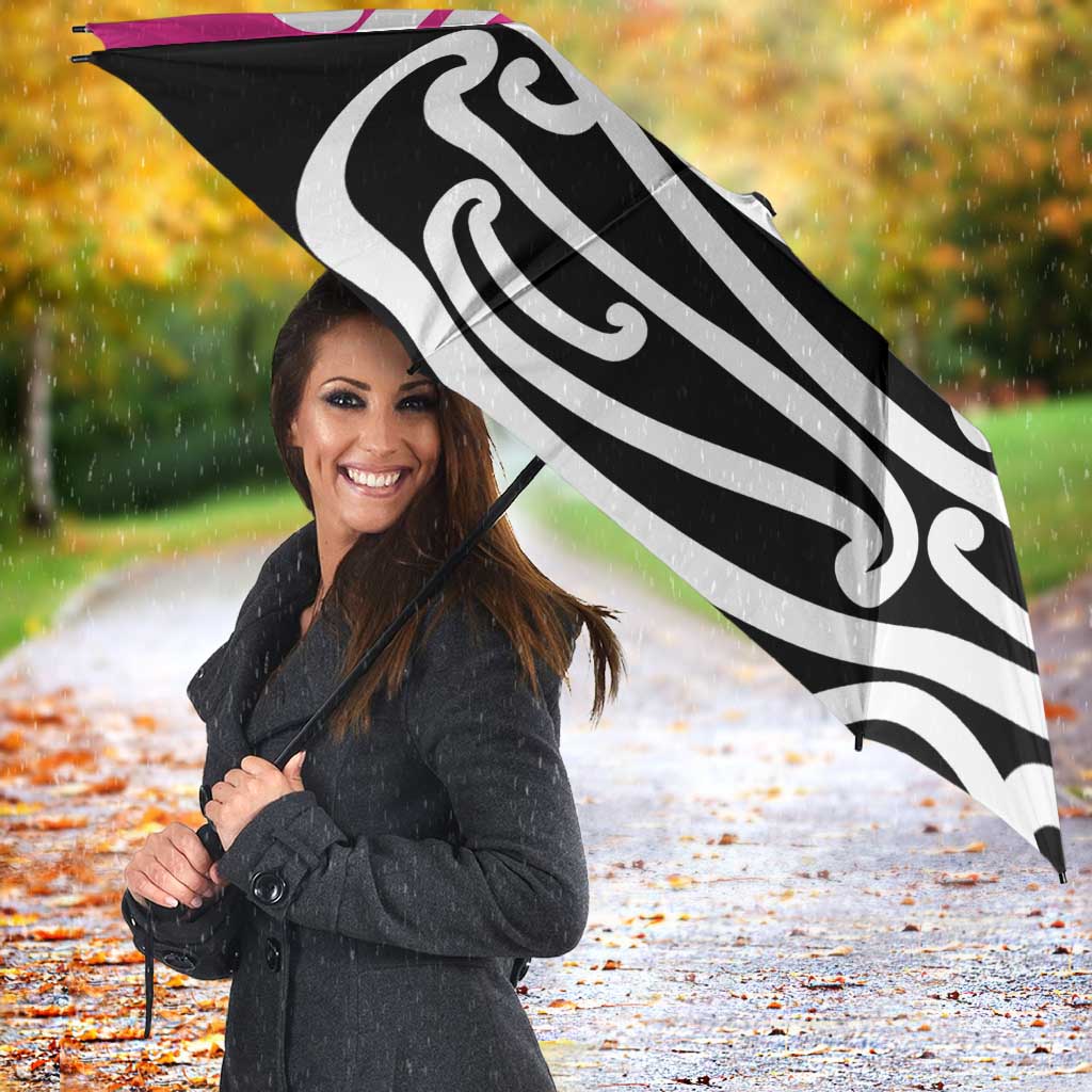 All Pink New Zealand Kowhai Ngutukak Umbrella - Polynesian Pride