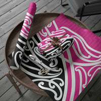 All Pink New Zealand Kowhai Ngutukak Wrapping Paper - Polynesian Pride