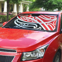 All Red New Zealand Kowhai Ngutukak Auto Sun Shade - Polynesian Pride