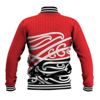All Red New Zealand Kowhai Ngutukak Baseball Jacket - Polynesian Pride