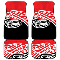All Red New Zealand Kowhai Ngutukak Car Mats - Polynesian Pride