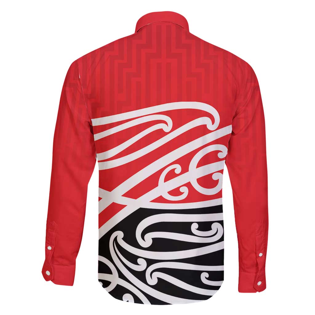 All Red New Zealand Kowhai Ngutukak Family Matching Off Shoulder Short Dress and Hawaiian Shirt - Polynesian Pride