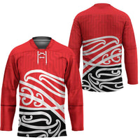 All Red New Zealand Kowhai Ngutukak Hockey Jersey - Polynesian Pride