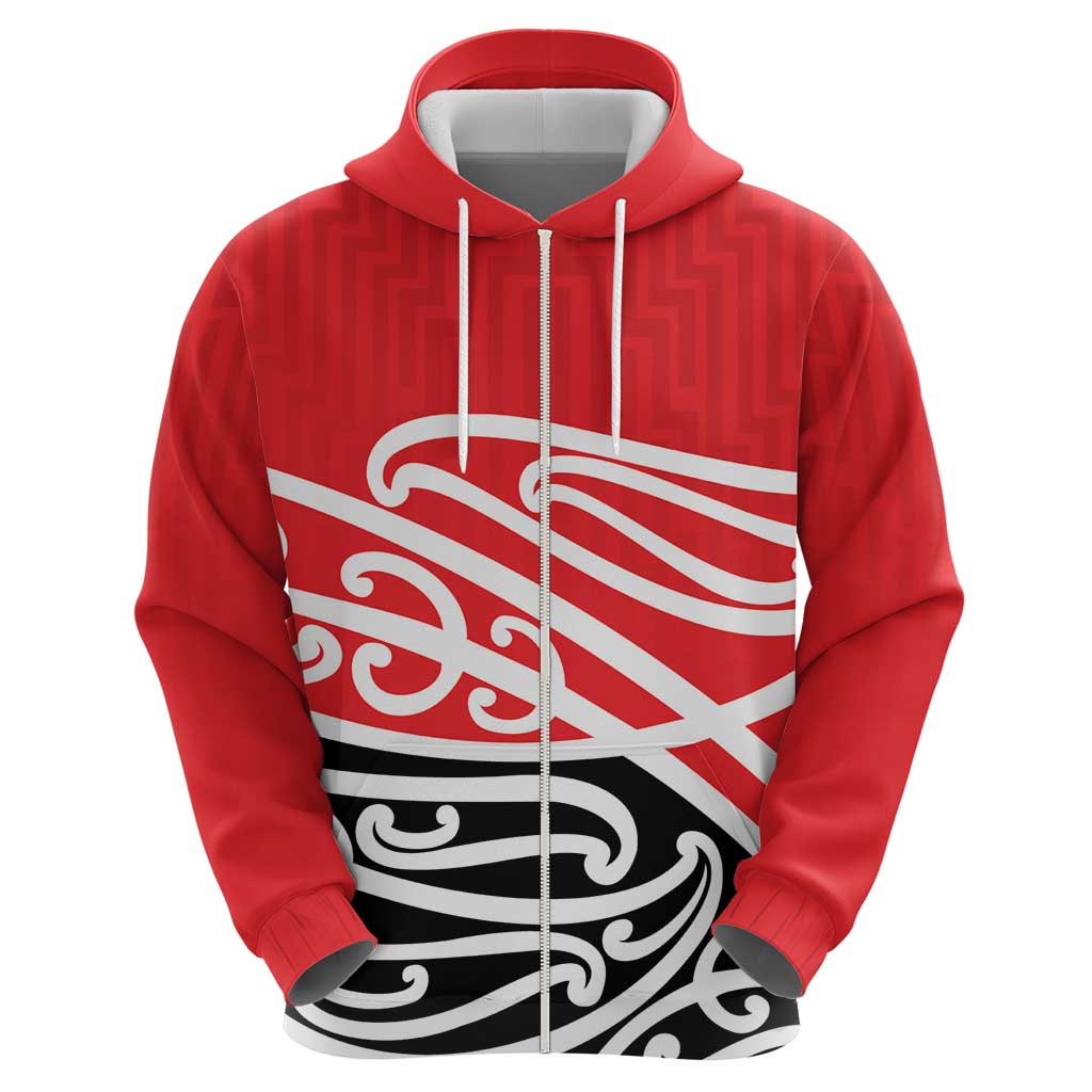 All Red New Zealand Kowhai Ngutukak Hoodie - Polynesian Pride