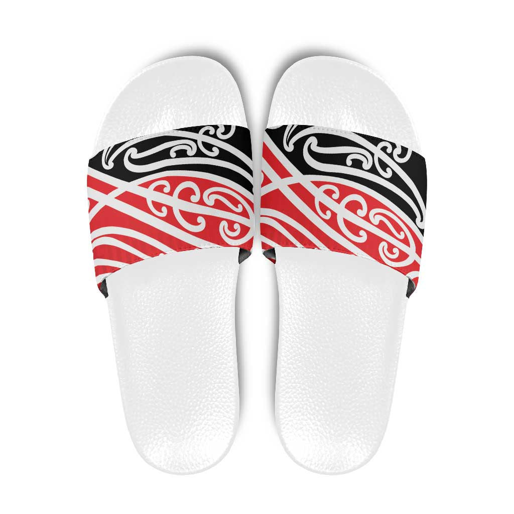 All Red New Zealand Kowhai Ngutukak Slide Sandals - Polynesian Pride