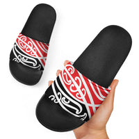 All Red New Zealand Kowhai Ngutukak Slide Sandals - Polynesian Pride