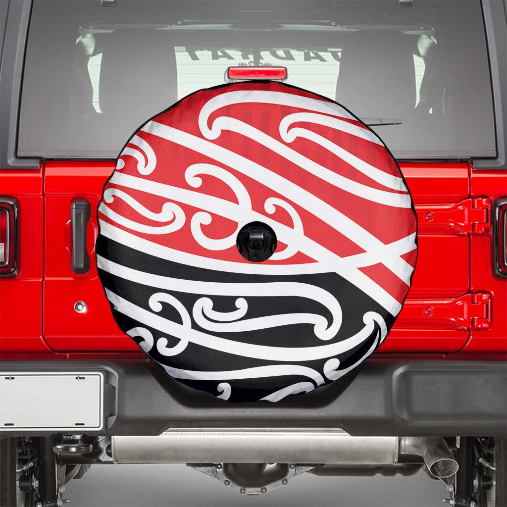 All Red New Zealand Kowhai Ngutukak Spare Tire Cover - Polynesian Pride