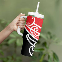 All Red New Zealand Kowhai Ngutukak Tumbler With Handle - Polynesian Pride