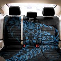 New Zealand Lawn Bowls Back Car Seat Cover Blue Maori Warrior Tribal Silver Fern LT9 - Polynesian Pride