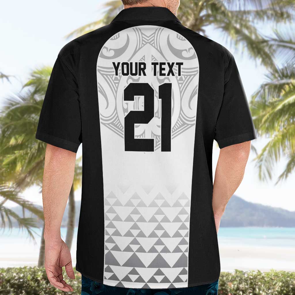 World Football 2026 New Zealand Custom Hawaiian Shirt All White Fern Maori Tribal LT9 - Polynesian Pride