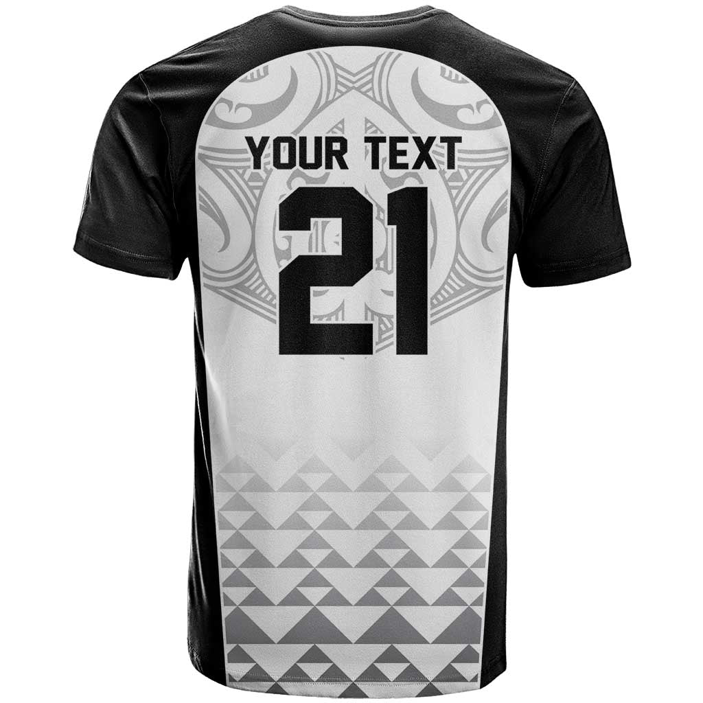 World Football 2026 New Zealand Custom T Shirt All White Fern Maori Tribal LT9 - Polynesian Pride