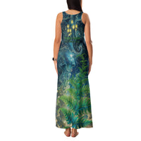 New Zealand Matariki Waipuna-a-rangi Family Matching Tank Maxi Dress and Hawaiian Shirt He Roimata o Rangi LT9 - Polynesian Pride