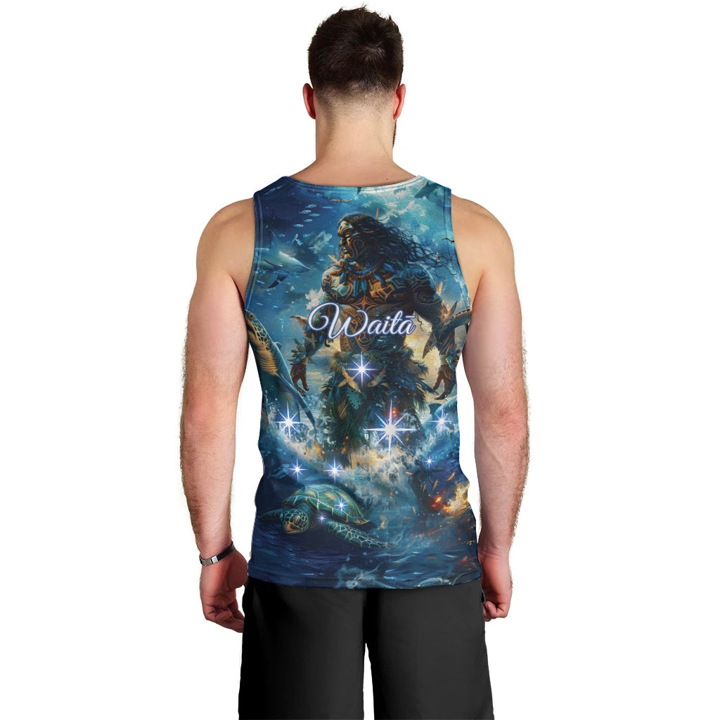New Zealand Matariki Waita Men Tank Top The Way Of The Water
