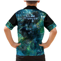 New Zealand Matariki Waiti Family Matching Mermaid Dress and Hawaiian Shirt The Beginnings Of Life LT9 - Polynesian Pride