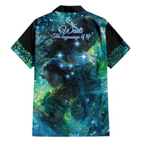 New Zealand Matariki Waiti Family Matching Off Shoulder Maxi Dress and Hawaiian Shirt The Beginnings Of Life LT9 - Polynesian Pride
