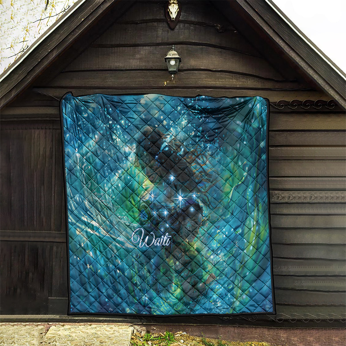 New Zealand Matariki Waiti Quilt The Beginnings Of Life LT9 - Polynesian Pride