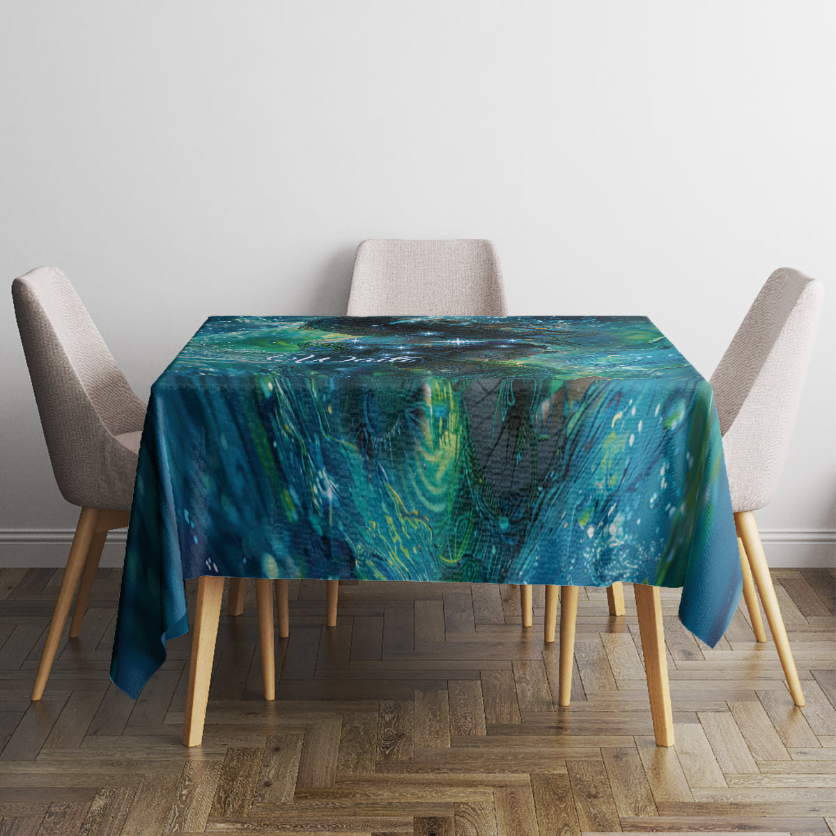 New Zealand Matariki Waiti Tablecloth The Beginnings Of Life LT9 - Polynesian Pride