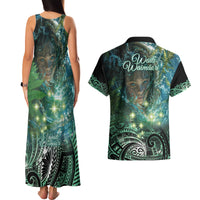 New Zealand Matariki Waiti Couples Matching Tank Maxi Dress and Hawaiian Shirt Waimori and The Origin Of Life LT9 - Polynesian Pride