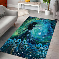 New Zealand Matariki Hiwa-i-te-rangi Area Rug Titiro ki nga Whetu Wishing Star LT9 - Polynesian Pride