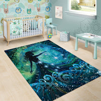 New Zealand Matariki Hiwa-i-te-rangi Area Rug Titiro ki nga Whetu Wishing Star LT9 - Polynesian Pride