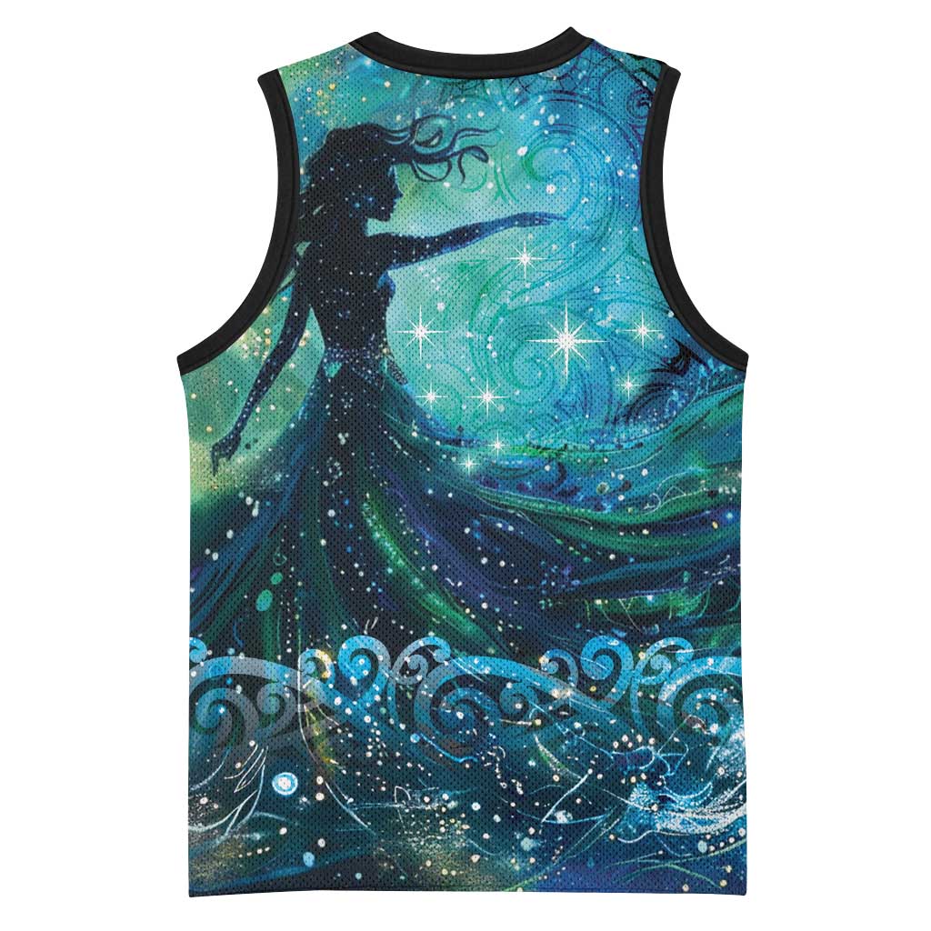 New Zealand Matariki Hiwa-i-te-rangi Basketball Jersey Titiro ki nga Whetu Wishing Star LT9 - Polynesian Pride